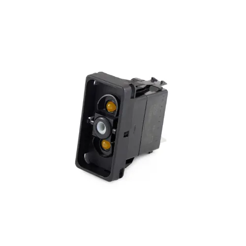 20A 12Vdc Spst Dual Amber Led Illuminated Rocker Switch V1d2gnn1-00000-000 1