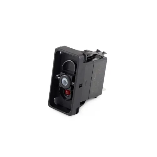 20A 12Vdc Spst Red Led Illuminated Rocker Switch V1d2at01-00000-000 1