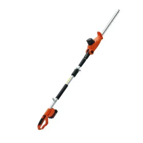 20V Cordless Hedge Trimmer 18 Inch Double Edged Steel Blade Pole Hedge Trimmer Kit 1