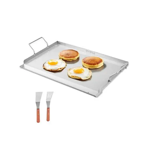 23X16 Inch Stainless Steel Griddle For Camping Tailgating Party 1
