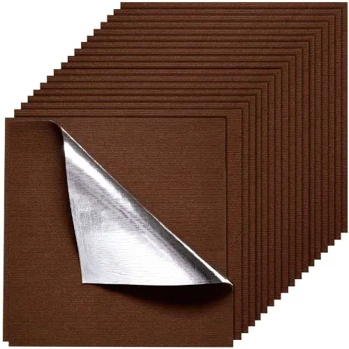 24 X 24 Squares Self Adhesive Carpet Floor Tile For  Living Room And Bedroom Sxp-Twdt-004 (20 Pcs) 1