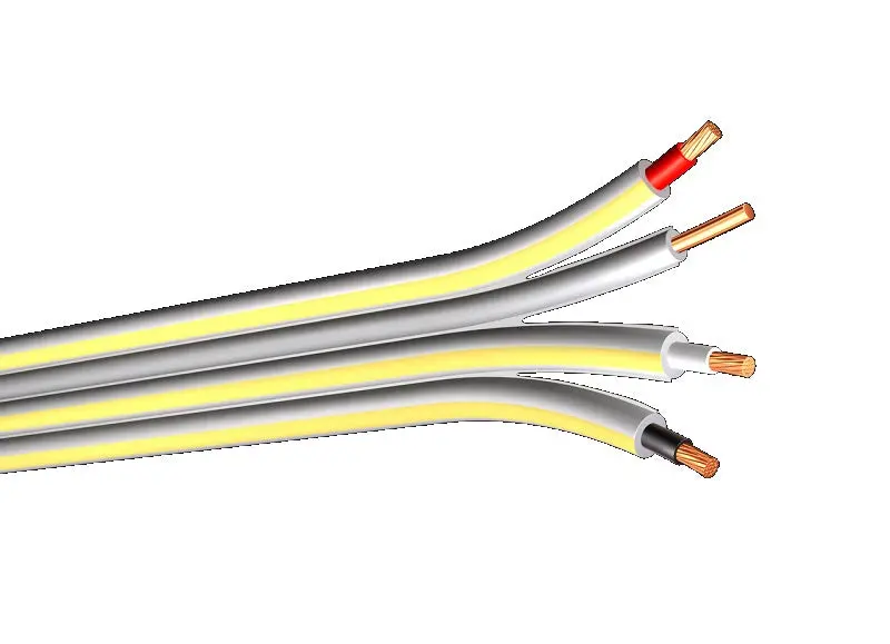 250' 14 Awg 3 Conductor Duckt Strip Bare Copper Type Uf-B 600V Mini-Split Cable 1