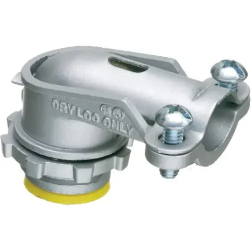 3-1/2 Inch 2 Screw Cable Connector With Insulated Throat 859A 1