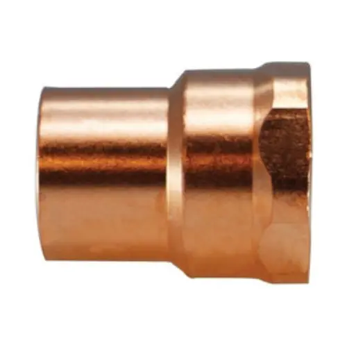 3/4 Inch C X 1 Inch Fpt Copper Sweat Female Pipe Thread Adapter 77350 1