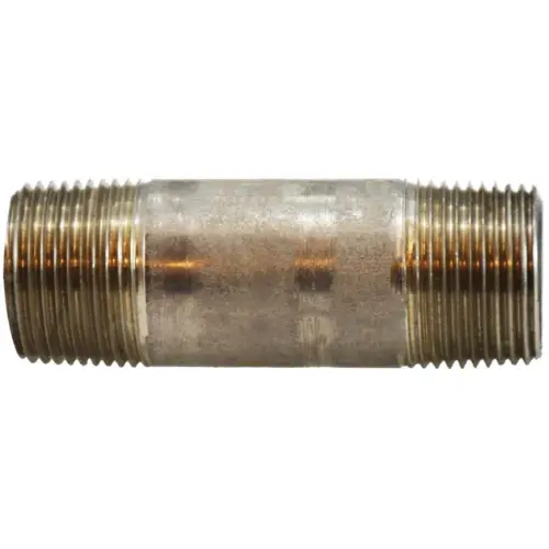 3/4 Inch Mpt Seamless Pipe Nipple Stainless Steel 51086 1