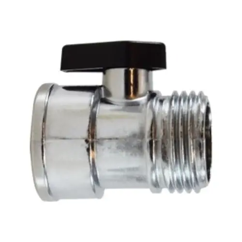 3/4 Inch Nominal Fgh Mgh Connection Zinc Garden Hose Shut Off Valve 30631 1