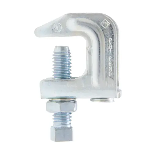 3/8 Inch Conduit To Drop Rod Beam Clamp Clip Type Zinc Plated Finish Shubc38 (Pack Of 10) 1
