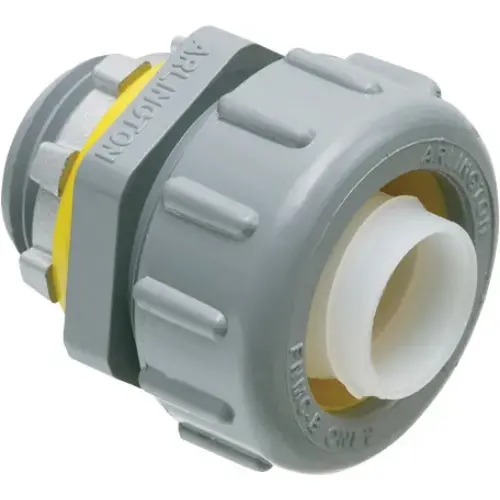 3/8 Inch Snap2it Push In Non Metallic Liquidtight Conduit Connector Uv-Rated Plastic Nmlt38 1