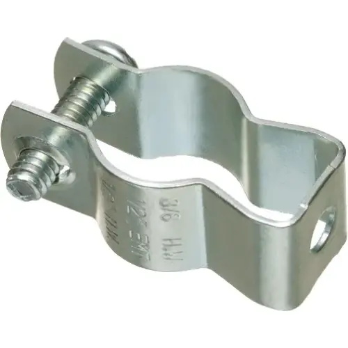 3-Hole Plated Steel Pipe Hanger With Formed Thread 2200 1