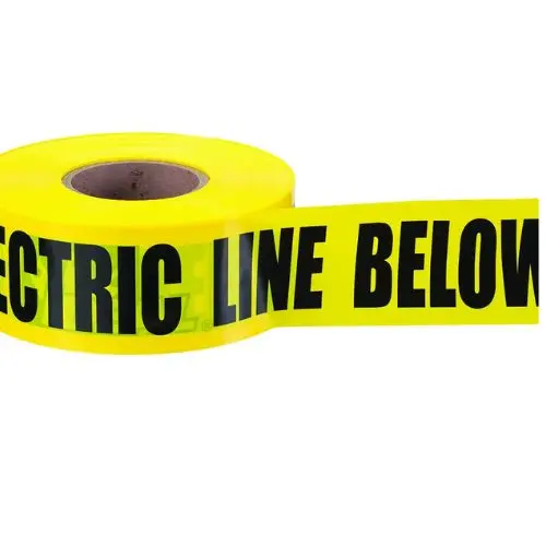 3 Inch 1000Ft Non-Detectable Underground Tape Ldpe Yellow 42-102 1