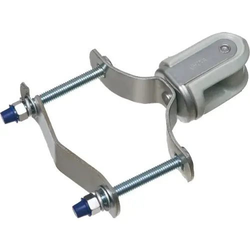 3 Inch Non Metallic Plastic Snap-In Connector For Wire Holder With Steel Clip 610 1