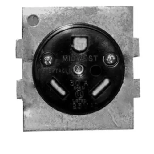 30 Amp 2 Pole 3 Wire Grounding Receptacle Br32u 1