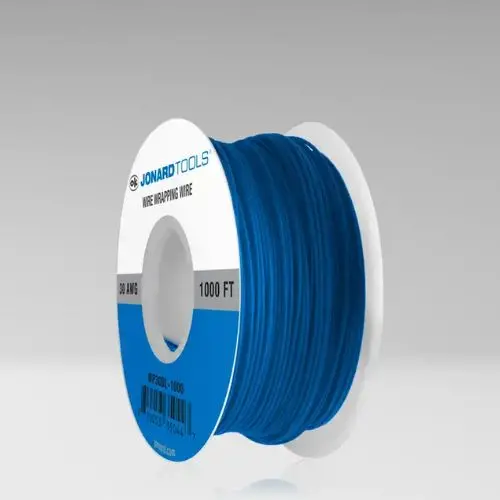 30 Awg Electrical Hook-Up 1000Ft Blue Wire Wp30bl-1000 1