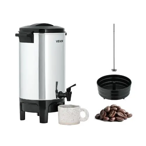 30 Cup Commercial Coffee Maker With Automatic Temperature Control For Catering Party Church 1