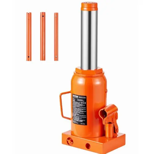 30 Ton Hydraulic Long Ram 40000 Lbs Capacity With Single Piston Pump And Clevis For Garage & Shop 1