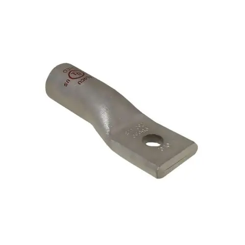 300 Mcm 1/2 Stranded Long Barrel Aluminum One Hole Compression Lug Blue 93070 1