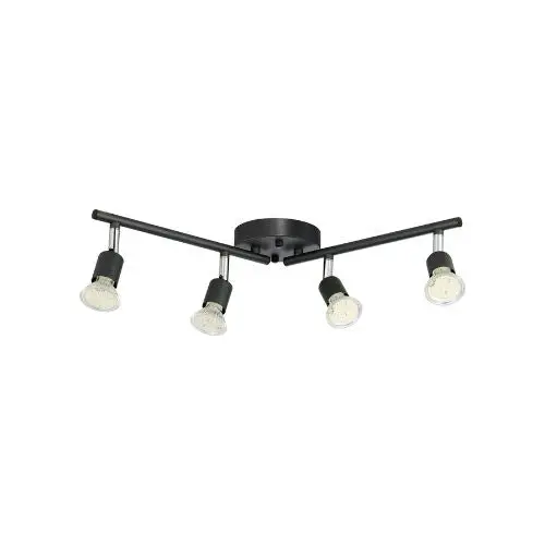 3000K Indoor 4 Head Led Track Light With Adjustable Arms Kit For Kitchen & Living Room 1