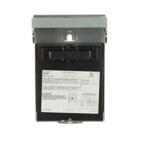 30A 3Hp Nema 3R General Duty Ac Disconnect U035f2 1