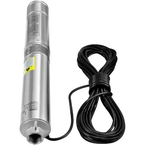 31.7 Gpm, 276Ft Head, Stainless Steel 1.5Hp Deep Well Submersible Pump For Home, Farm, And Irrigation 2