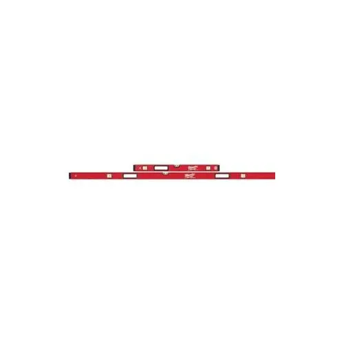 32 & 78 Inch Heavy Duty Box Beam Level Combo Kit Red Mlbxjb 1