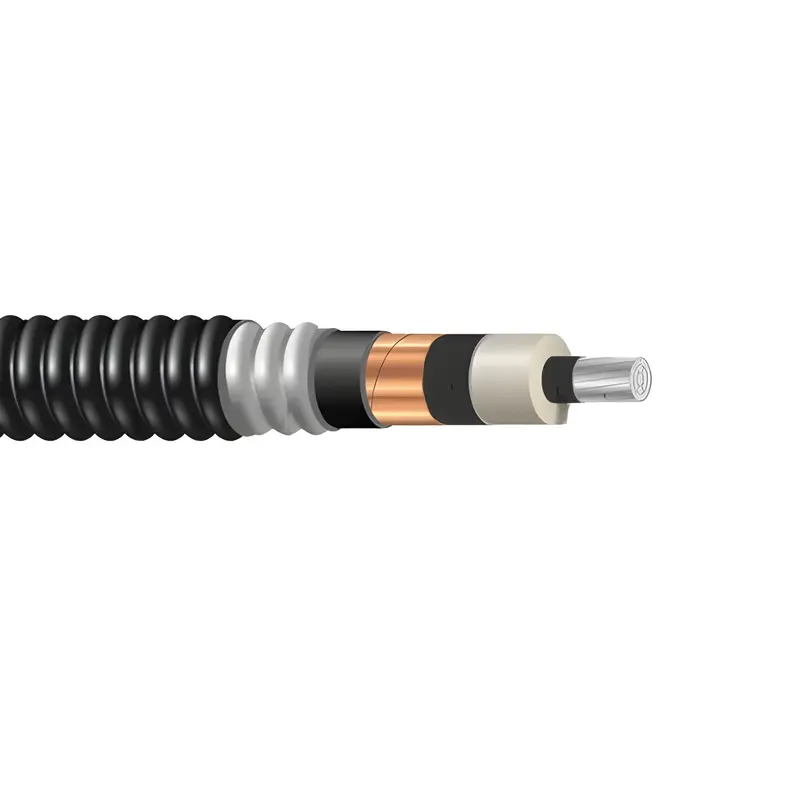 350 Mcm Hvteck Aluminum 420 Mil Trxlpe Ts Aia 35Kv 133% Il Pvc Jacket Csa 1