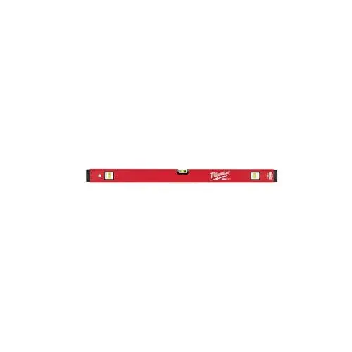 36 Inch Aluminum Construction Box Beam Level Red Mlbx36 1