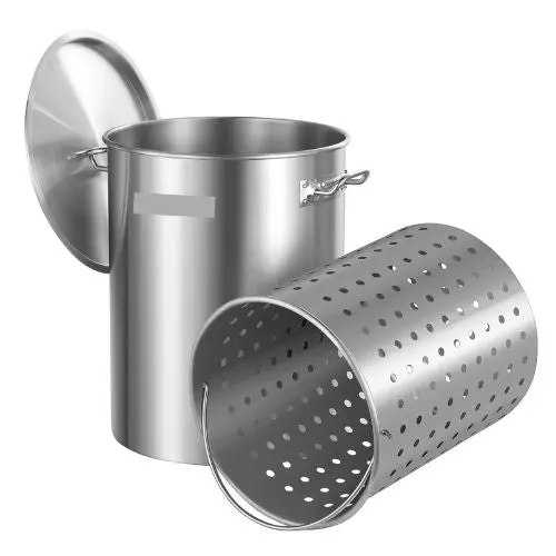 36 Qt Stainless Steel Stockpot Cooking Basket For Kitchen Sp36qt324206s 1