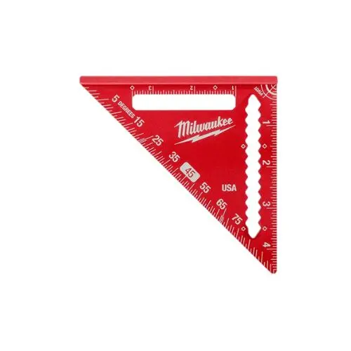 4.5 Inch Compact Aluminum Marking Trim Square Red Mlsq040 1