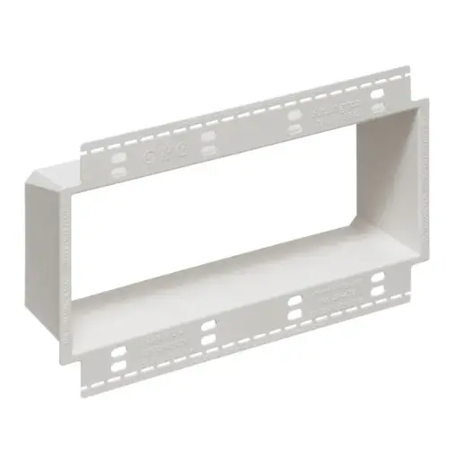4 Gang Electrical Box Extender With Larger Flange For Flush Wall Installations Be4x 1