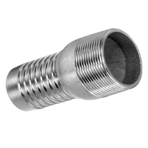 4 Inch Steel Hose Nipple With Npt Thread For Suction And Lay Flat Hoses 1