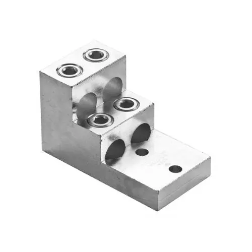 4 Port Mechanical Aluminum Lug For Electrical Panelboards 600 Mcm–2 Awg 90924 1