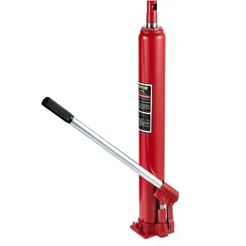 4 Tons Hydraulic Long Ram 8818 Lbs Capacity With Single Piston Pump And Clevis For Garage & Shop 1