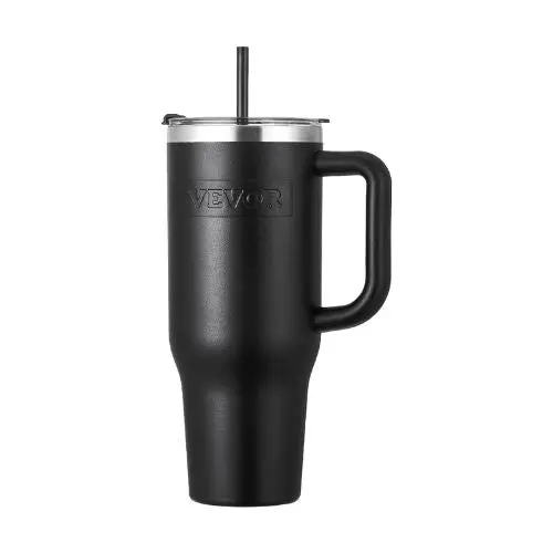 40 Oz Insulated Stainless Steel Travel Mug Double-Wall Leakproof With Lid For Indoor/Outdoor School Work 1