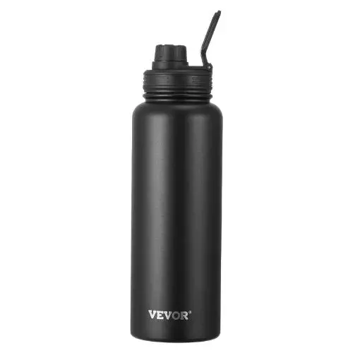 40 Oz Insulated Stainless Steel Water Bottle Double-Wall, Leakproof Wide Mouth For Indoor & Outdoor Use 1