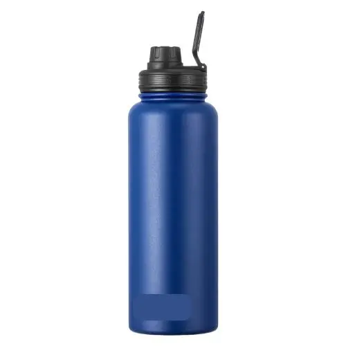 40 Oz Stainless Steel Insulated Water Bottle Wide Mouth Leakproof Double-Walled 1