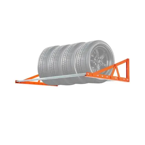 400 Lbs Wall Mounted Tire Rack For Garage Workshop Repair Shop Tc0519 1