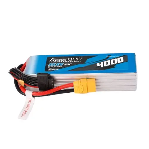 4000Mah 60C 22.2V 6S G-Tech Lipo Battery With Xt90 Plug Ga-B-60C-4000-6S1p- Xt90-Gt 1