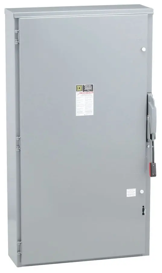 400A 600V 3 Pole Heavy Duty Safety Switch H365nr 1