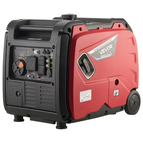 4200W Peak Watt Electric Start Inverter Generator Quiet Gas Powered For Home & Outdoor Rv Ready With Co Sensor And Long Run Time 1