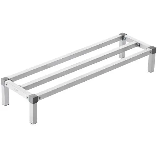 48 In Aluminum Dunnage Rack 1000 Lbs Capacity – All-Welded, For Restaurants, Kitchens And Garages ( Assembled Type) 1