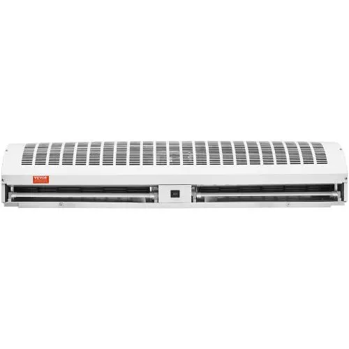 48 In Commercial Indoor Air Curtain 1650 Cfm 2-Speed 110V Wall-Mounted Unheated 1