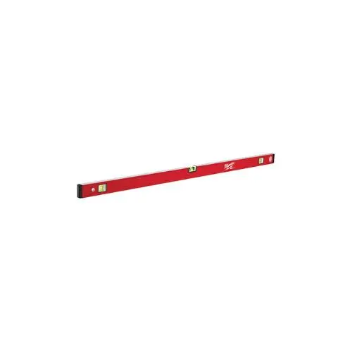 48 Inch Heavy Duty Compact Box Beam Level Red Mlcm48 1