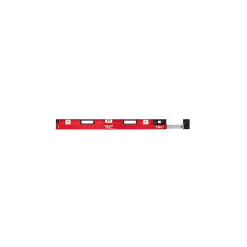 48 To 78 Inch Heavy Duty Expandable Magnetic Box Beam Level Red Mlxpm78 1