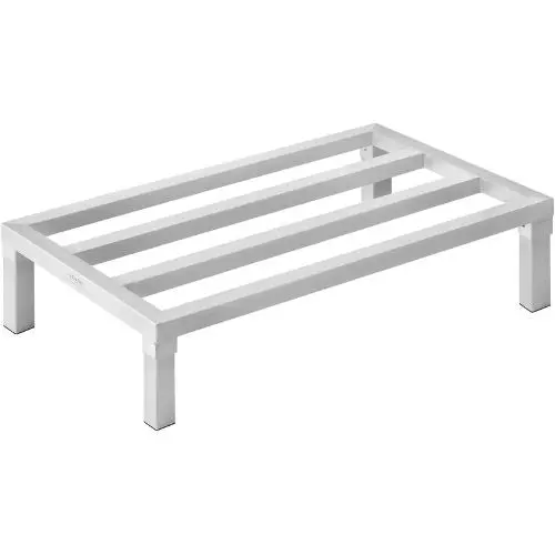 48In Aluminum Dunnage Rack 1800 Lbs Capacity – All-Welded For Restaurants Kitchens And Garages (Welded Design) 1
