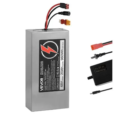 48V Electric Scooter Battery 20Ah Ebike Lithium Battery Pack With 30A Bms Charger 1