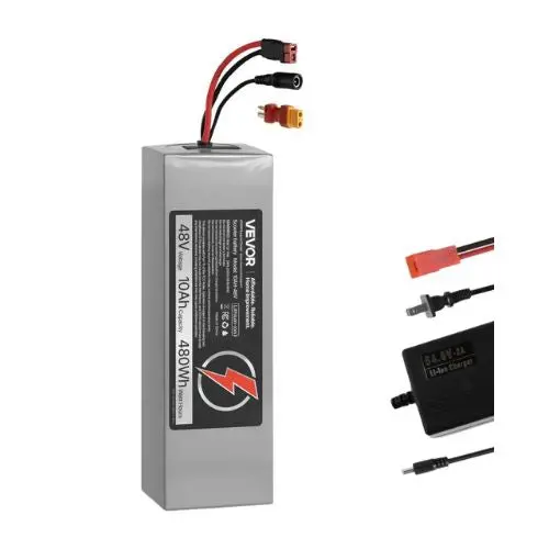 48V Electric Scooter Battery T-Plug Expansion Cable Compatible With 2400W Motors For Electric Bikes Bicycles 1