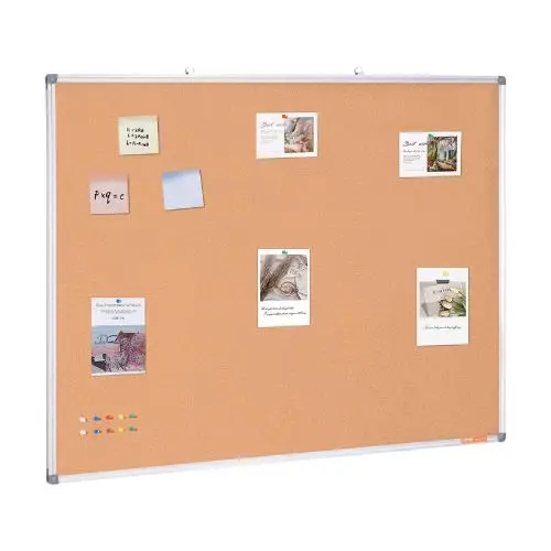 48"X36" Large Cork Board – Wall-Mounted Bulletin Board For School Home Office 1