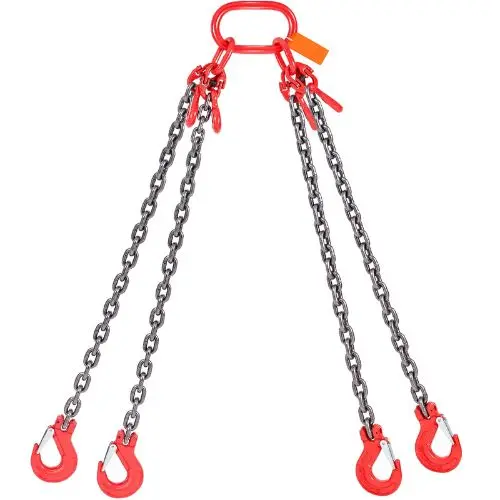 5/16 Inch Adjusters Heavy Duty Chain Sling With Hooks 1
