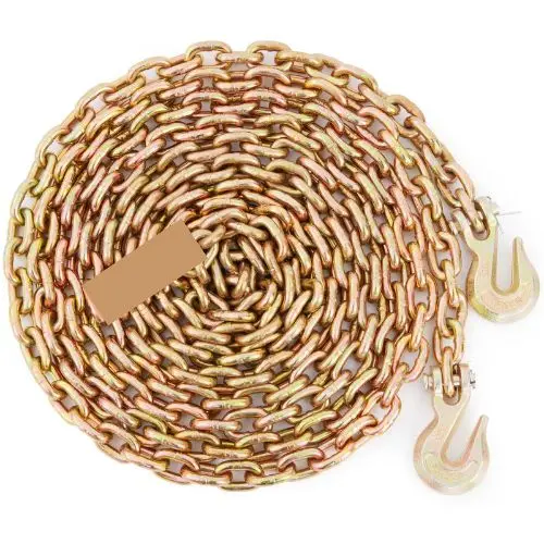 5/16 Inch Transport Binder Chain With Grab Hooks For Dock Factory Construction Site 1