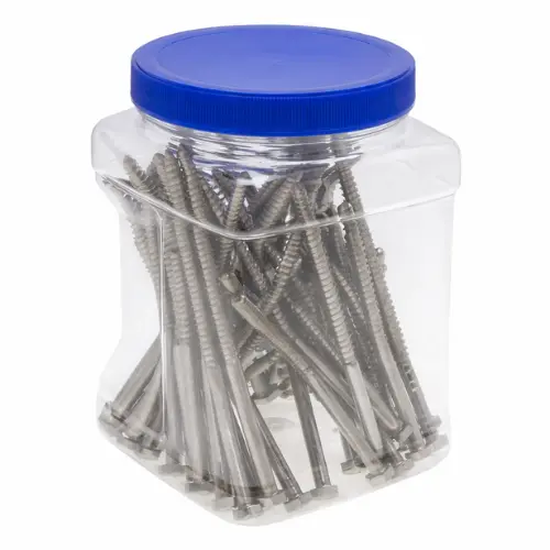 5/16 X 4 Inch Hex Lag Bolt Stainless Jbls16ss (Pack Of 50) 1